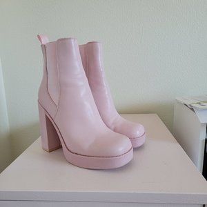 Steve Madden Triple Pink Leather Boot